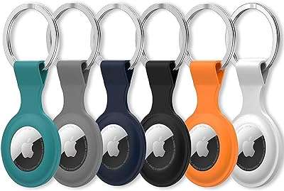 Étui apple airtag 6 pièces housse de protection pour traceur de porte clés avec support. DIAYTAR COTE D'IVOIRE  - Votre destination shopping pour des produits de haute qualité à des prix réduits. Parcourez notre site et découvrez notre vaste sélection de produits, des gadgets aux produits de beauté en passant par les articles de sport et les outils de bricolage, tous disponibles à des tarifs discount.
