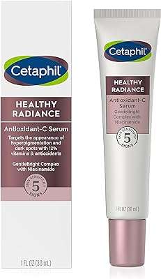 Sérum pour le visage cetaphil sérum antioxydant c healthy radiance réduit visiblement l'apparence des taches. DIAYTAR COTE D'IVOIRE  - votre source de bons plans pour tous vos besoins en matière de produits discount. Avec une gamme variée de linge de maison, d'appareils électroménagers, d'articles informatiques et bien plus encore, nous sommes votre guichet unique pour des économies substantielles. Faites vos achats en ligne en toute confiance et profitez des meilleurs prix sur le marché.