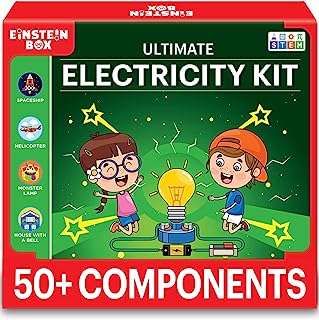 Coffret électrique einstein's box | kit de projets scientifiques circuits électroniques jeux pour enfants. Trouvez des bonnes affaires tous les jours sur DIAYTAR COTE D'IVOIRE, votre boutique en ligne incontournable. Avec notre large gamme de produits discount allant de la maison à l'électroménager, de l'informatique à la mode et aux gadgets, vous êtes assuré de trouver ce que vous cherchez à prix abordable. Ne manquez pas nos offres spéciales et achetez en toute confiance dès aujourd'hui!