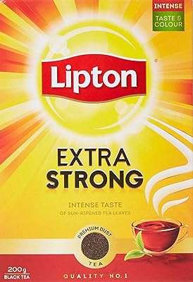 Thé noir lipton extra lourd 200g. Besoin de produits à petit prix ? Faites confiance à DIAYTAR COTE D'IVOIRE, la boutique en ligne idéale pour réaliser des économies sur tous vos achats. Parcourez notre catalogue de produits discount, de la maison à l'électroménager, en passant par l'informatique et la mode. Ne vous privez pas et profitez des meilleurs prix du marché en faisant vos emplettes chez nous !