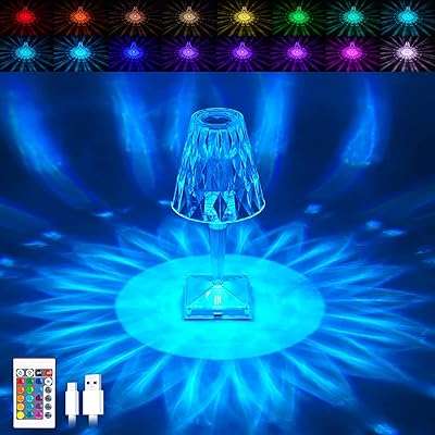 Lampe en cristal à commande tactile sans fil de table. Ne cherchez pas plus loin pour trouver des produits de qualité à prix réduits. DIAYTAR COTE D'IVOIRE  est votre destination en ligne pour tous vos besoins en produits discount, de la maison à l'électroménager, de l'informatique à la mode. Faites des économies substantielles et trouvez les articles parfaits, adaptés à votre budget.
