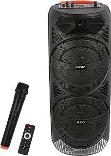 Haut parleur sur chariot portable flexi 7500 watts avec bluetooth micro radio fm aux et korok. Dites adieu aux prix exorbitants avec DIAYTAR COTE D'IVOIRE, votre destination en ligne pour des produits discount de qualité. Du dernier cri en matière d'électroménager aux tendances de la mode à prix réduits, notre boutique en ligne propose une large gamme d'articles à des prix imbattables. Ne manquez pas nos offres spéciales qui vous permettront de réaliser d'énormes économies.