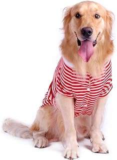 T shirt rayé pour chien de taille moyenne et grande avec deux. Trouvez les meilleurs bons plans chez DIAYTAR COTE D'IVOIRE, le go-to store en ligne pour tous vos besoins discount. Explorez notre large gamme de produits, des vêtements à la mode aux gadgets high-tech, et profitez de prix imbattables sans sacrifier la qualité !