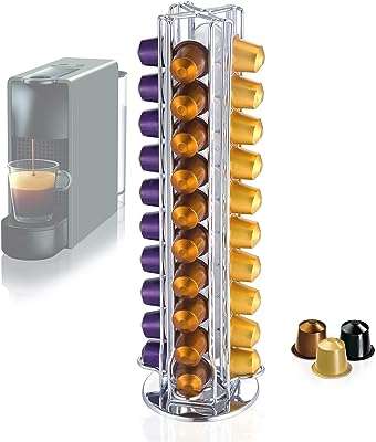 Porte capsules de café rotatif max mioli porte capsules pour capsules nespresso accessoires. Explorez DIAYTAR COTE D'IVOIRE, la boutique en ligne généraliste idéale pour les amateurs de bonnes affaires. Que vous soyez à la recherche d'appareils électroménagers, de produits informatiques ou de vêtements à la mode, notre sélection variée et notre politique de prix discount vous combleront.