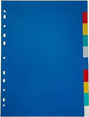 Maxi séparateur de dossiers en plastique format a4 10 couleurs assortis. Besoin de renouveler votre garde-robe sans vous ruiner ? Faites un tour sur DIAYTAR COTE D'IVOIRE, votre boutique en ligne discount incontournable pour la mode à petits prix ! De la dernière tendance aux vêtements basiques, nous vous proposons un large choix pour tous les styles et toutes les tailles. Ne sacrifiez plus votre budget pour rester à la pointe de la mode !