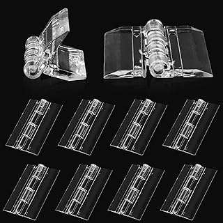 10 pièces beefthoy charnières en acrylique transparent mini charnières d'armoire en plastique pour piano de boîte. DIAYTAR COTE D'IVOIRE, le choix intelligent pour des acheteurs avisés. Parcourez notre vaste collection de produits à prix réduits, allant des articles ménagers aux gadgets futuristes, pour des achats malins en un clic.
