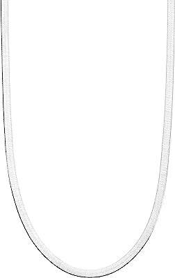 Collier pendentif plat et flexible en argent sterling 925 avec zigzag de 35. Ne dépensez pas plus que nécessaire - choisissez DIAYTAR COTE D'IVOIRE  pour vos achats en ligne. Parcourez notre vaste sélection d'articles discount, allant des produits pour la maison à l'électroménager, en passant par l'informatique, la mode et les gadgets, et profitez de remises exceptionnelles. Avec des prix aussi attractifs, vous pourrez économiser tout en vous offrant des produits de qualité.