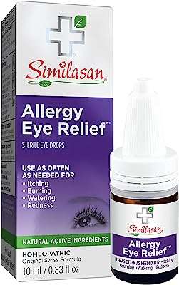 Flacon de gouttes oculaires hypoallergéniques similasan 10 ml pour soulager les yeux rouges qui piquent. Faites des bonnes affaires avec DIAYTAR COTE D'IVOIRE, la référence en matière de produits discount. Notre boutique en ligne propose tout, des appareils électroménagers aux gadgets dernier cri, en passant par les vêtements branchés. Profitez de nos offres exceptionnelles et économisez sur tous vos achats.