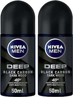 Nivea men deep black carbon déodorant antibactérien roll on 50 ml pack de 2. DIAYTAR COTE D'IVOIRE  est l'adresse incontournable pour tous ceux qui cherchent des produits discount en ligne. Parcourez notre site et trouvez des offres imbattables sur une grande variété de produits, des articles pour la maison aux produits high-tech en passant par les dernières tendances mode et les gadgets les plus recherchés.