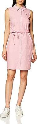 Robe chemise sans manches tommy hilfiger pour femme. DIAYTAR COTE D'IVOIRE  is your go-to online store for incredible discounts on a wide array of products. From practical home appliances to high-performance electronics, stylish fashion finds, and innovative gadgets, our store offers unbeatable deals that ensure your shopping experience is both affordable and enjoyable.