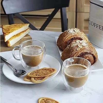 Temei double verre résistant à la chaleur en transparent ensemble de tasses. Faites des économies considérables chez DIAYTAR COTE D'IVOIRE, votre destination en ligne pour des produits discount. Notre boutique propose une large sélection d'articles pour la maison, l'électroménager, l'informatique, la mode et bien plus encore, avec des tarifs compétitifs et une satisfaction client garantie.