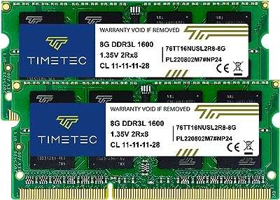 Timetech hynix ic 16 go (2x8 go) ddr3l 1600 mhz pc3l 12800 ram pour ordinateur. DIAYTAR COTE D'IVOIRE  - Le paradis du shopping en ligne pour les amateurs d'affaires à prix réduit. Parcourez notre sélection de produits discount pour la maison, l'électroménager, l'informatique et bien plus encore. Réalisez de belles économies sans faire de compromis sur la qualité.