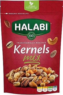 Halabi mélange de noix ordinaires rôties de manière traditionnelle ingrédients entièrement naturels et sains. Cherchez-vous à économiser tout en achetant des produits de qualité ? DIAYTAR COTE D'IVOIRE  est là pour vous. Notre boutique en ligne généraliste offre une sélection variée de produits discount, allant des équipements pour la maison à l'informatique, en passant par l'électroménager et la mode. Ne payez pas plus cher ailleurs, explorez DIAYTAR COTE D'IVOIRE  pour des bonnes affaires garanties.