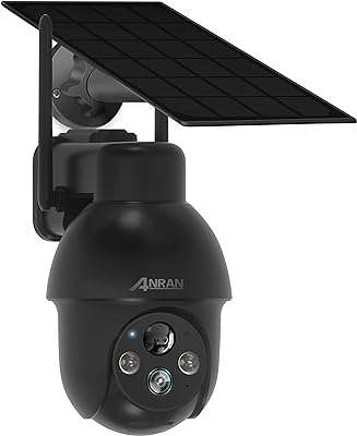 Caméra de sécurité extérieure anran 2k solaire sans fil avec vue. DIAYTAR COTE D'IVOIRE  - Votre fournisseur en ligne pour des produits de qualité à des prix discount. Explorez notre boutique en ligne pour trouver des offres incroyables sur des articles allant des accessoires de mode aux appareils électroniques, en passant par les produits de jardinage et les jouets pour enfants.