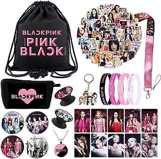 Coffret cadeau blackpink merch comprenant un sac à cordon des autocollants une trousse de maquillage. DIAYTAR COTE D'IVOIRE  est votre destination en ligne pour trouver une vaste sélection de produits à prix réduits. Que vous recherchiez des articles pour la maison, des appareils électroménagers de qualité, du matériel informatique ou même des accessoires de mode tendance, vous êtes sûr de trouver les meilleures affaires chez nous !