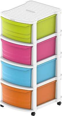 Armoire de rangement polyvalente cosmoplast à 4 niveaux avec roulettes blanches et tiroirs. Besoin de produits à petit prix ? Faites confiance à DIAYTAR COTE D'IVOIRE, la boutique en ligne idéale pour réaliser des économies sur tous vos achats. Parcourez notre catalogue de produits discount, de la maison à l'électroménager, en passant par l'informatique et la mode. Ne vous privez pas et profitez des meilleurs prix du marché en faisant vos emplettes chez nous !