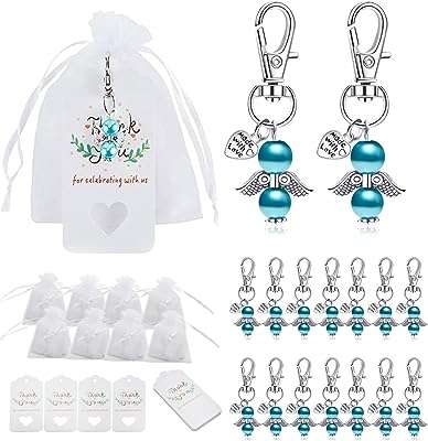 50 pièces de cadeaux pour fête prénatale porte clés ange sacs en organza. Découvrez DIAYTAR COTE D'IVOIRE, la boutique en ligne ultime pour des achats malins. Parcourez notre catalogue où vous trouverez une grande variété de produits discount pour la maison, l'électroménager, l'informatique ainsi que les dernières tendances mode et les gadgets les plus en vogue.