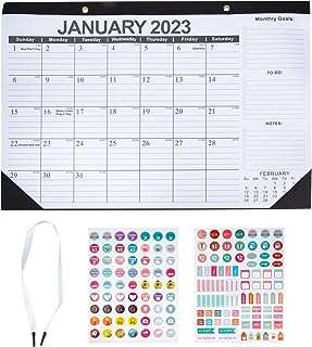 Calendrier mural mensuel stubock 2023 de bureau en anglais planification agenda pour mur. Avec DIAYTAR COTE D'IVOIRE, obtenez le meilleur rapport qualité-prix sur tous vos achats en ligne. Parcourez notre catalogue diversifié et faites des économies sur des produits essentiels pour la maison, les équipements informatiques et même les dernières tendances en matière de mode.