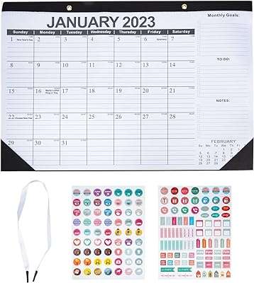 Calendrier mural mensuel stubock 2023 de bureau en anglais planification l'agenda d'agenda pour mur. Découvrez DIAYTAR COTE D'IVOIRE, votre partenaire pour des économies maximales ! Parcourez notre large assortiment d'articles discount, allant des accessoires de maison à l'électroménager dernier cri, en passant par l'informatique, la mode tendance et les gadgets ludiques.