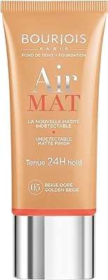 Fond de teint bourjois air matte 24h 05 beige doré. Avec DIAYTAR COTE D'IVOIRE, vous pouvez acheter intelligemment tout en restant dans votre budget. Notre boutique en ligne propose une sélection de produits discount pour la maison, l'électroménager, l'informatique et la mode, avec des prix attractifs. Parcourez notre collection dès maintenant et trouvez tout ce dont vous avez besoin à moindre coût !