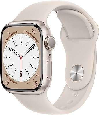 Apple watch series 8 (gps 41 mm) boîtier en aluminium starlight avec bracelet. Faites de bonnes affaires dès aujourd'hui avec DIAYTAR COTE D'IVOIRE  ! Parcourez notre boutique en ligne généraliste où vous trouverez une large gamme de produits discount, des articles pour la maison à l'électroménager, en passant par l'informatique et la mode. Profitez de nos prix compétitifs et offrez-vous des produits de qualité à moindre coût.