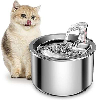 Fontaine d'eau pour chat hometeller fontaine animaux de compagnie en acier inoxydable chats avec pompe. Plongez dans l'univers de DIAYTAR COTE D'IVOIRE, votre boutique en ligne généraliste spécialisée dans les produits discount. Explorez notre large variété d'articles allant de la maison à l'électroménager, en passant par l'informatique, la mode et les gadgets, le tout à des prix défiant toute concurrence. Profitez de notre expertise en matière de bonnes affaires et réalisez des économies significatives.