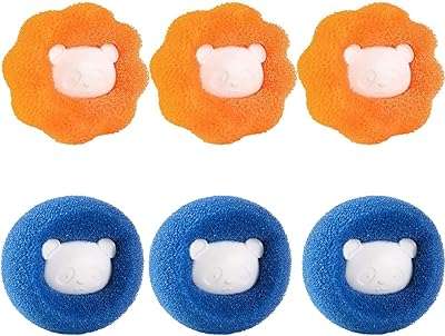 6 pièces épilateur à lessive machine laver attrape cheveux boules collecteur de peluches pour poils. Bienvenue chez DIAYTAR COTE D'IVOIRE, le paradis des bonnes affaires en ligne ! Découvrez une large gamme de produits discount pour équiper votre maison, trouver l'électroménager de vos rêves, vous divertir avec des gadgets innovants, et compléter votre garde-robe avec des vêtements à la pointe de la mode, le tout à des prix défiant toute concurrence.