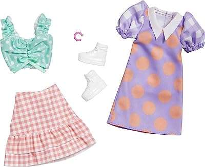 Ensemble 2 pièces barbie fashion tenues et accessoires : haut à. Faites des économies sur tous vos achats en ligne avec DIAYTAR COTE D'IVOIRE, la référence en termes de boutique en ligne discount. Parcourez notre large gamme de produits allant de la maison à l'électroménager, de l'informatique à la mode et des gadgets, et trouvez tout ce dont vous avez besoin à des prix incroyables. Profitez de nos offres exclusives et commandez dès maintenant pour une livraison rapide à votre porte.