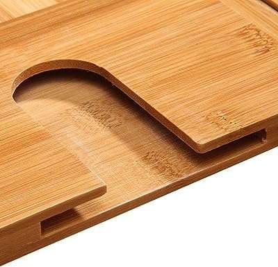 Plateau de baignoire en bambou avec côtés extensibles pour smartphone livre. Trouvez tout ce dont vous avez besoin à prix réduit chez DIAYTAR COTE D'IVOIRE . Notre boutique en ligne propose une large gamme de produits discount, de la décoration pour la maison aux appareils électroménagers, en passant par l'informatique et les dernières tendances de la mode. Explorez notre collection maintenant et profitez pleinement de nos tarifs avantageux !