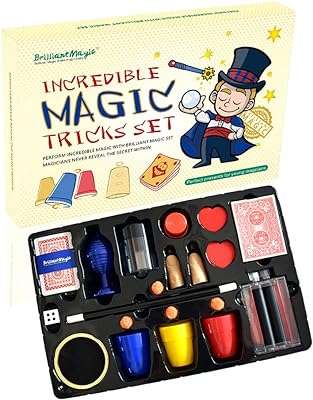 Coffret incroyable de tours de magie comprenant 15 sélections d'accessoires magiques pour enfants. Ne ratez pas les bonnes affaires chez DIAYTAR COTE D'IVOIRE, votre boutique en ligne discount pour tous vos besoins. Explorez notre gamme complète de produits pour la maison, l'électroménager, l'informatique, la mode et les gadgets, et profitez des meilleurs prix du marché sans compromis sur la qualité.