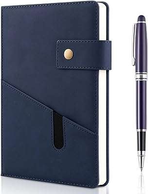 Cahier de notes a5 en cuir avec stylo 200 pages à. Découvrez DIAYTAR COTE D'IVOIRE, votre source incontournable pour des produits discount de premier choix. Parcourez notre vaste sélection d'appareils électroniques, de gadgets dernier cri, d'articles ménagers indispensables et bien plus encore, le tout à des prix imbattables.