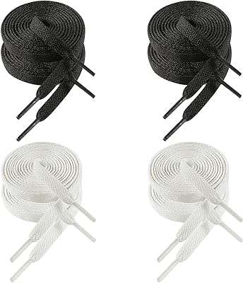 Lacets plats tout nouveau look lot de 4 paires lacets unisexes de 16 m long. DIAYTAR COTE D'IVOIRE  - la meilleure adresse en ligne pour des achats discount dans tous les domaines ! Découvrez notre vaste choix de produits, de la maison à l'électroménager en passant par l'informatique et la mode. Profitez des réductions incroyables sur des articles de qualité, vous permettant d'économiser sans compromis. Avec des options de livraison rapides et notre engagement envers votre satisfaction, bénéficiez d'une expérience d'achat en ligne sans tracas chez nous !