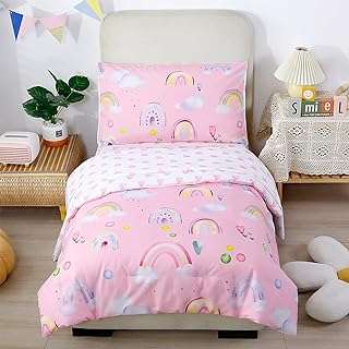 Styho parure de lit à imprimé arc en ciel pour filles ensemble de literie doux et respirant. Faites des économies en un clic avec DIAYTAR COTE D'IVOIRE  - votre guichet unique pour tous vos besoins en produits discount. Explorez notre sélection diversifiée, allant de l'informatique à l'électroménager, et obtenez les articles dont vous avez besoin sans vous ruiner.