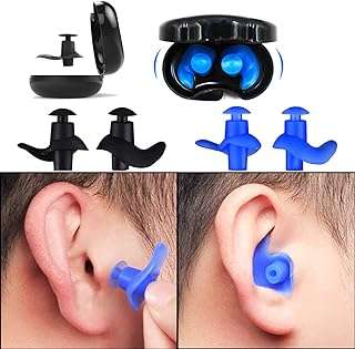 Bouchons d'oreille de natation imperméables en silicone réutilisables pour la natation le bain. À la recherche de bonnes affaires ? DIAYTAR COTE D'IVOIRE  vous offre une large gamme de produits discount pour la maison, l'électroménager, l'informatique, la mode et les gadgets. Profitez de prix imbattables sans sacrifier la qualité !