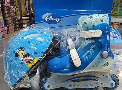 Combo de patins à roues alignées adj disney child dc5003 a pv. DIAYTAR COTE D'IVOIRE, votre partenaire en ligne pour des produits discount de qualité à des prix imbattables ! Trouvez tout ce dont vous avez besoin, des articles pour la maison aux appareils électroménagers, en passant par les accessoires informatiques et les produits tendance de la mode. Faites des bonnes affaires dès maintenant en visitant notre boutique en ligne.