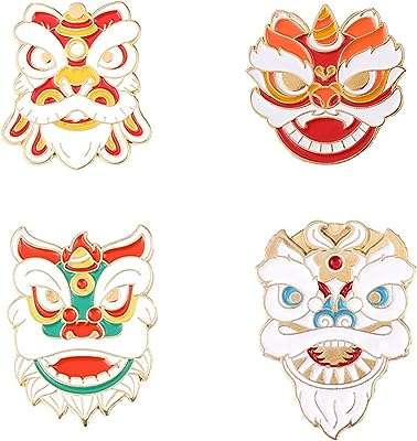 Ensembles d'épingles en émail danse du lion de style chinois cadeau pour enfants. Envie d'être à la pointe de la mode sans dépenser une fortune ? DIAYTAR COTE D'IVOIRE  vous propose une sélection de vêtements et accessoires tendance à prix cassés. Que vous cherchiez des tenues pour toute la famille ou des pièces uniques pour vous démarquer, notre boutique en ligne généraliste vous garantit des achats mode discount qui feront sensation.