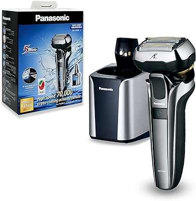 Rasoir électrique panasonic e lv9q pour homme 5 lames humides et sèches. Faites des économies sans compromis sur la qualité avec DIAYTAR COTE D'IVOIRE  ! Notre boutique en ligne propose une vaste sélection de produits discount, des appareils électroménagers fiables aux articles de mode tendance, en passant par les équipements informatiques. Trouvez tout ce dont vous avez besoin à des prix défiant toute concurrence.