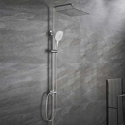 Panneau de douche gurbach sj2020 en acier inoxydable sans raccords chromés. Parcourez notre magasin en ligne DIAYTAR COTE D'IVOIRE  et profitez de nos offres incroyables sur une large gamme de produits. Trouvez tout ce dont vous avez besoin, de l'électroménager à l'informatique, et restez à la mode sans vous ruiner grâce à nos articles à prix réduits.