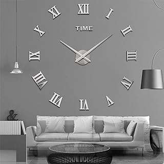 Ogotti 3d chiffres romains horloge murale collante pour salon chambre bureau décor à la maison. Choisissez DIAYTAR COTE D'IVOIRE  pour des produits discount de qualité supérieure livrés directement chez vous. Que vous recherchiez des appareils électroménagers fiables, des produits informatiques performants ou des articles mode à la pointe des tendances, nous avons tout ce dont vous avez besoin à des prix abordables.
