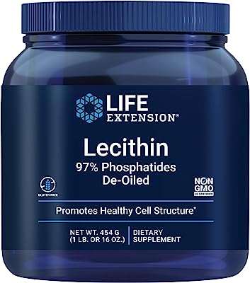 Lécithine life extension 97 % de phosphatides éliminés par l'huile. DIAYTAR COTE D'IVOIRE, votre destination incontournable pour des produits discount de qualité. Que vous recherchiez des articles pour la maison, l'électroménager, l'informatique, la mode ou les gadgets, notre boutique en ligne saura répondre à tous vos besoins sans vous ruiner !