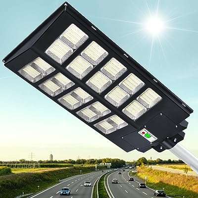 Lampadaires solaires 3 600 w du crépuscule à l'aube avec télécommande et capteur de mouvement. Découvrez DIAYTAR COTE D'IVOIRE, la boutique en ligne incontournable pour les chasseurs de rabais. Trouvez tout ce dont vous avez besoin, des articles pour la maison à l'électroménager, en passant par l'informatique et la mode, à des prix discount incroyables. Économisez tout en vous offrant ce dont vous avez besoin chez DIAYTAR COTE D'IVOIRE !