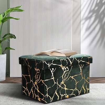 Lingco ottoman de rangement 17" repose pieds pliable en velours avec pour salon. Un large choix, des prix imbattables, c'est ce que vous offre DIAYTAR COTE D'IVOIRE . Avec des produits discount pour tous les besoins, de la maison à l'électroménager, de l'informatique à la mode et aux gadgets, notre boutique en ligne va au-delà de vos attentes pour vous proposer des produits abordables sans compromis sur la qualité.