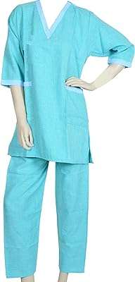 Ensemble robe cosmid pour femme de chambre et nounou à col en v par daffodil. Envie de faire de bonnes affaires ? Optez pour DIAYTAR COTE D'IVOIRE, votre destination en ligne pour des produits discount de la maison à l'informatique, vous offrant des réductions exclusives sur une large sélection d'articles.