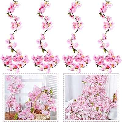 Couronne de fleurs de cerisier roses artificielles infsine longueur totale 23 pieds avec vigne. Dites adieu aux prix exorbitants avec DIAYTAR COTE D'IVOIRE, votre destination en ligne pour des produits discount de qualité. Du dernier cri en matière d'électroménager aux tendances de la mode à prix réduits, notre boutique en ligne propose une large gamme d'articles à des prix imbattables. Ne manquez pas nos offres spéciales qui vous permettront de réaliser d'énormes économies.