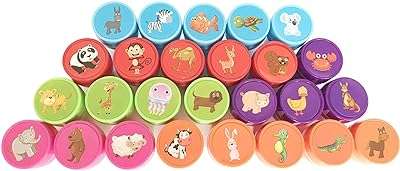 26 pièces de tampons animaux auto encreurs pour enfants mini ensemble fête d'anniversaire et école. En quête de produits de qualité à des prix abordables ? DIAYTAR COTE D'IVOIRE  est là pour vous servir. Parcourez notre boutique en ligne et découvrez notre assortiment exhaustif d'articles discount, couvrant tous les univers, de la maison à l'électroménager, en passant par l'informatique, la mode et les gadgets. Vivez une expérience de shopping unique en profitant de tarifs exceptionnels et faites de bonnes affaires en ligne.