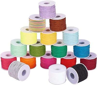 Pandahole polyester 18 couleurs 04 mm fil de perles tressé rond pour bijoux. DIAYTAR COTE D'IVOIRE  - la source ultime de produits discount pour toutes vos envies. Parcourez notre gamme variée, allant de l'informatique à la mode et choisissez parmi une multitude de produits de qualité à des prix qui font sourire votre portefeuille.