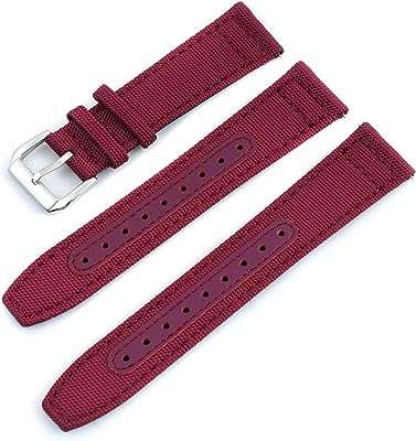 Bracelet de montre à dégagement rapide en toile de voile 19 mm. Ne dépensez pas plus que nécessaire, et optez pour DIAYTAR COTE D'IVOIRE  ! Notre boutique en ligne spécialisée dans les produits discount propose une large gamme d'articles pour la maison, l'électroménager, l'informatique, la mode et les gadgets, tous offerts à des prix défiant toute concurrence. Profitez de cette opportunité pour économiser tout en vous offrant ce dont vous avez besoin.