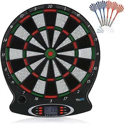 Cible électronique professionnelle 6 pièces jeux de fléchettes cadeau d'anniversaire pour enfants. DIAYTAR COTE D'IVOIRE  - Votre source infaillible pour des achats discount en ligne. Explorez notre catalogue en constante évolution et découvrez des produits variés pour la maison, des appareils électroménagers essentiels, des gadgets sophistiqués et bien plus encore. Profitez de nos offres attractives et renouvelez votre intérieur, votre look et votre vie sans vous ruiner !