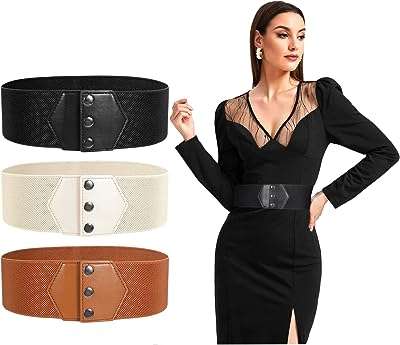 Lot de 3 ceintures élastiques larges pour femmes ceinture élastique classique. Découvrez DIAYTAR COTE D'IVOIRE, la boutique en ligne où vous pouvez trouver tout ce dont vous avez besoin à prix réduit. Faites des économies sur les produits de la maison, l'électroménager, l'informatique, la mode et bien plus encore. Parcourez notre sélection variée et dénichez les meilleures affaires dès maintenant!
