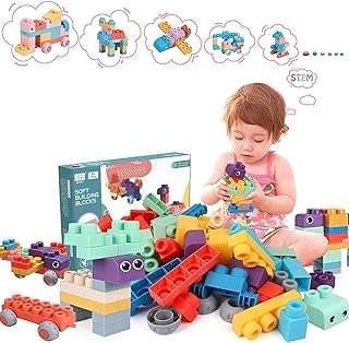 Mommy me blocs de construction souples jouets 50pcs sensoriels kits d'apprentissage stem pour enfants. Bienvenue chez DIAYTAR COTE D'IVOIRE, la plateforme en ligne par excellence pour vos besoins en produits discount ! Parcourez notre sélection impressionnante, allant de l'électroménager haut de gamme aux accessoires informatiques dernier cri, des vêtements tendance aux gadgets innovants. Ne cherchez plus, nous sommes là pour rendre votre expérience de shopping abordable et inoubliable.